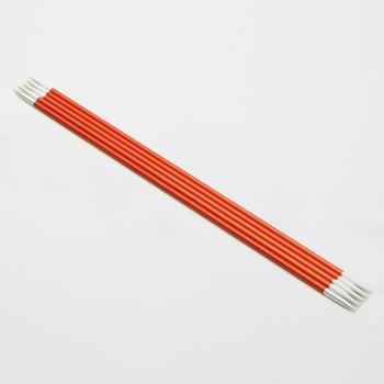 KnitPro Strumpfstricknadeln Zing 2,5 mm 15 cm Fb. rot